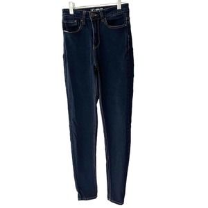 NoBo No Boundaries High Rise Skinny Dark Wash Stretch Denim Jeans Juniors Size 5